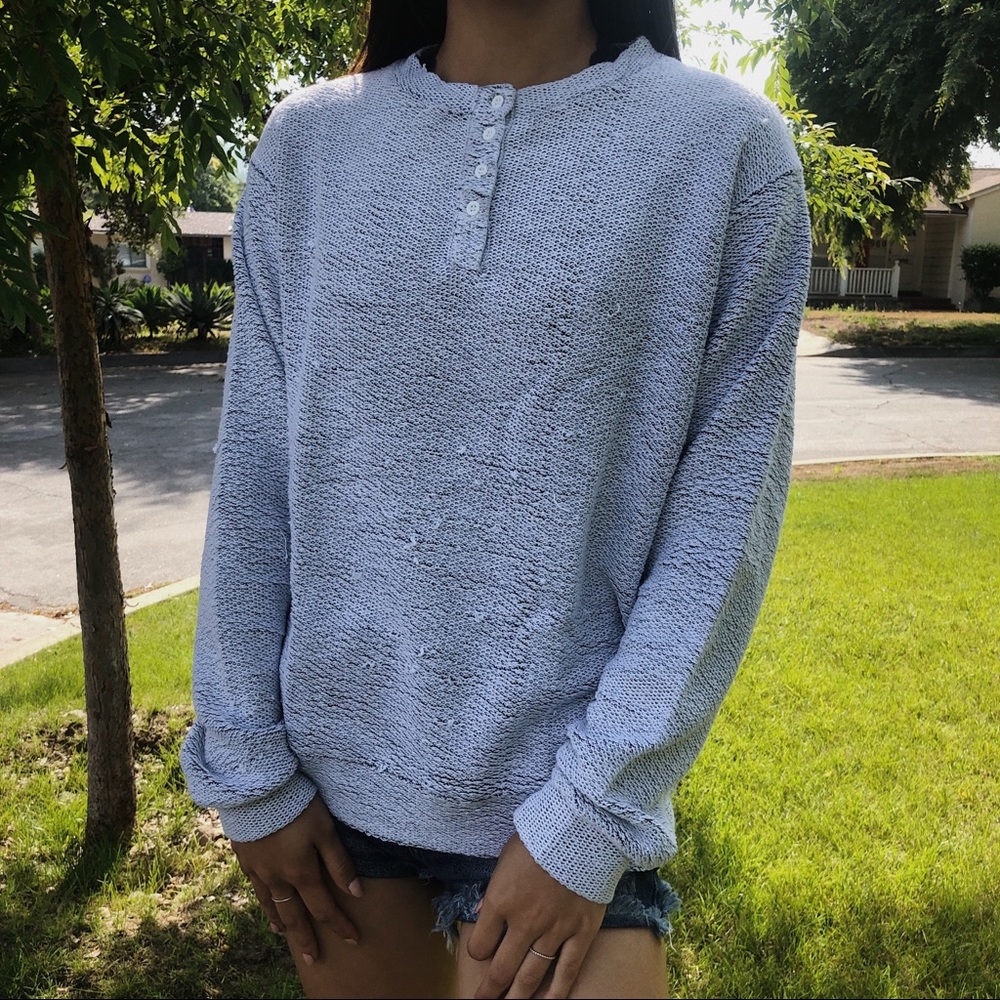 brandy melville salt n pepper sweater